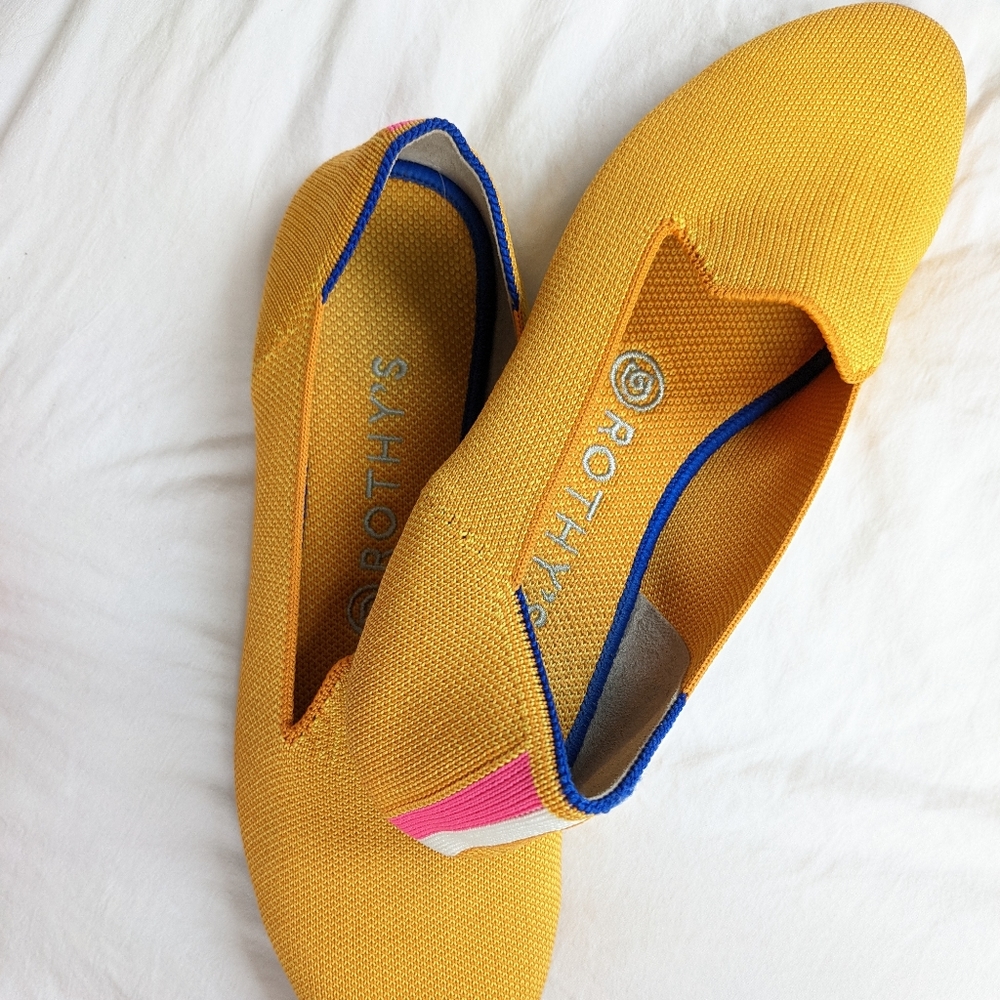 ✨ Retired ✨ Rothy's Yellow Loafer